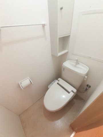 熊本市北区大窪２丁目のアパートのトイレ|トイレです
