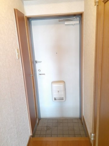 菊池郡菊陽町大字津久礼の賃貸マンションの玄関|収納もある玄関です