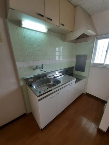 合志市須屋のアパートのキッチン|キッチンです
