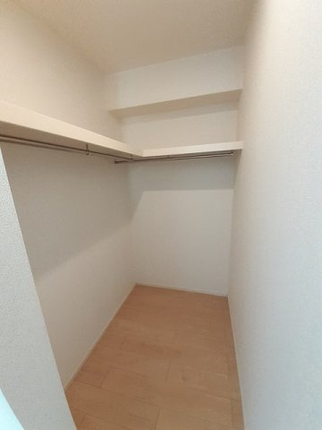 合志市須屋のアパートの収納|専用の収納スペースです