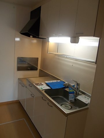 熊本市北区植木町上古閑のアパートのキッチン|キッチンでお料理をお楽しみください