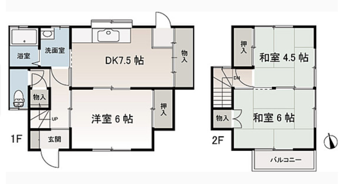 武3丁目テラスハウスの画像
