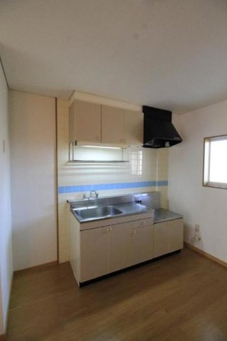 熊本市東区小山２丁目のアパートのキッチン|キッチンです