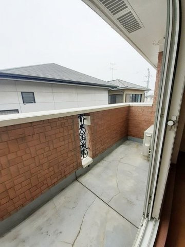 熊本市東区長嶺東６丁目のアパートのバルコニー|バルコニー付きです