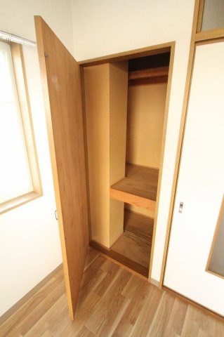 熊本市東区八反田１丁目のアパートの収納|大きなスペースがあり、収納には困りません