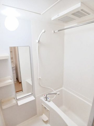 熊本市東区下南部２丁目の賃貸マンションの浴室|お風呂です