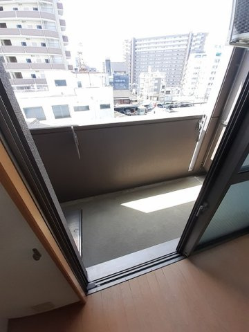 熊本市中央区水前寺公園の賃貸マンションのバルコニー|バルコニー付きです