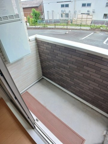 熊本市東区長嶺東８丁目のアパートのバルコニー|バルコニーがあります