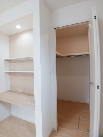 熊本市東区保田窪本町のアパートの収納|収納豊富です