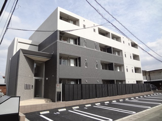 熊本市北区弓削１丁目の賃貸マンションの外観|外観もきれいです