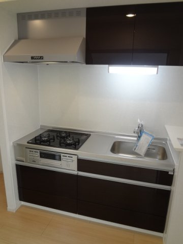 熊本市北区弓削１丁目の賃貸マンションのキッチン|お料理しやすいキッチンです