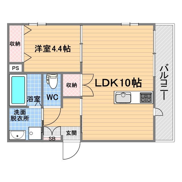 LOOP　RESIDENCEの間取り