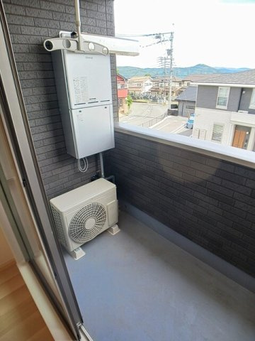 アバンツァートⅠのバルコニー|落ち着いた時間を過ごせるバルコニーです