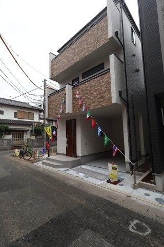 《仲介手数料無料》北区大成町４丁目611-1新築一戸建て‎ハートフルタウンの外観|撮影日 2026年9月1日 15:30 曇り