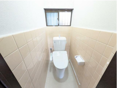 柏戸建のトイレ