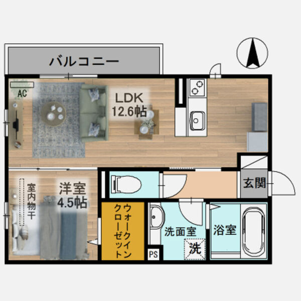 Sejour juilletの間取り
