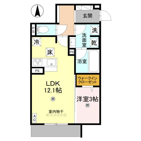 トリシア今川の間取り|トリシア今川　間取り