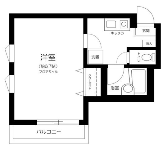ＳＨ弘明寺の間取り