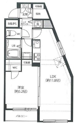トーカンマンション駒込の間取り|間取りです。
