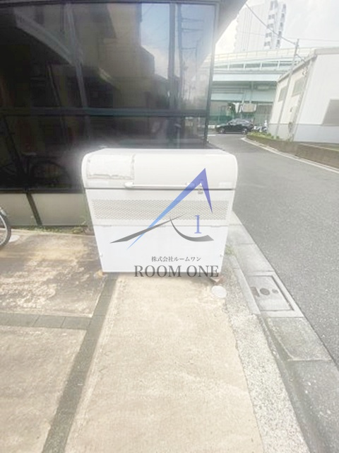 フラット四ツ木　Ｂのその他共用部分|敷地内ゴミ置き場です。