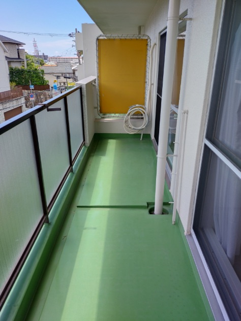 シーアイマンション夙川のバルコニー