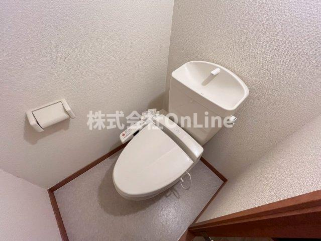 レオパレスクラムのトイレ