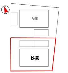 永森町３１３－２ＫＯＤＡＴＥＸⅣＢの区画図