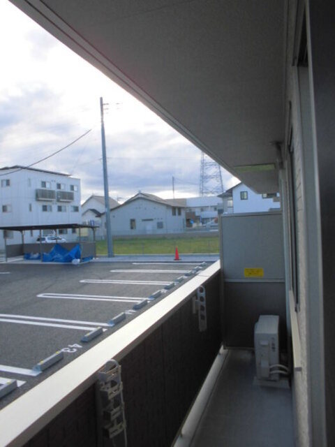 コージーネスト　Ｂのバルコニー