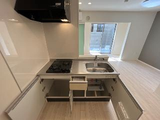 ネクストステージのキッチン|建具の色は相違がございます（イメージ）
