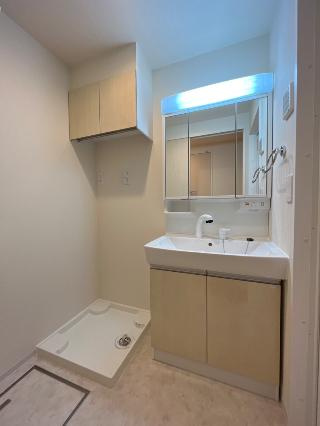ネクストステージの洗面所|建具の色は相違がございます（イメージ）