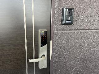 ネクストステージの玄関|電子キー（イメージ）