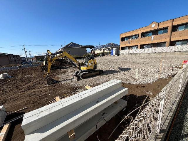 ネクストステージの外観|建築現場