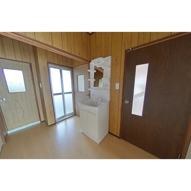 フラット清本町の洗面所