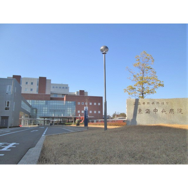 各務原市鵜沼三ツ池町５丁目のアパートの周辺