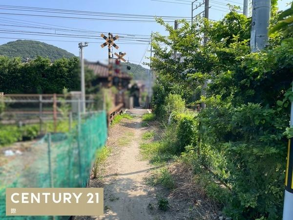 和歌山市磯の浦　中古戸建の前面道路含む現地写真