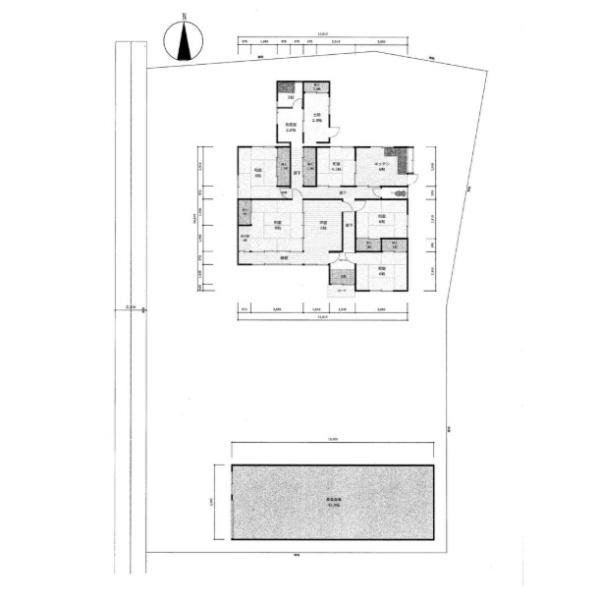 和歌山市上野　中古戸建の間取り