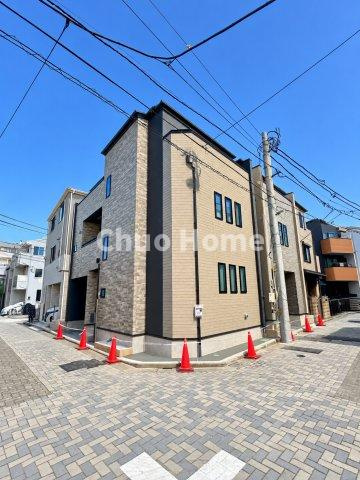 江東区東砂3丁目新築分譲住宅の前面道路含む現地写真|全面道路