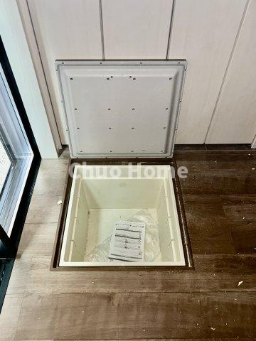 江東区東砂3丁目新築分譲住宅の収納|床下収納