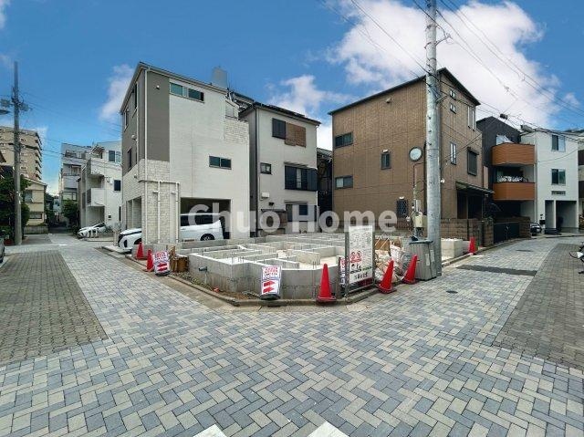 江東区東砂3丁目新築分譲住宅の前面道路含む現地写真|前面道路