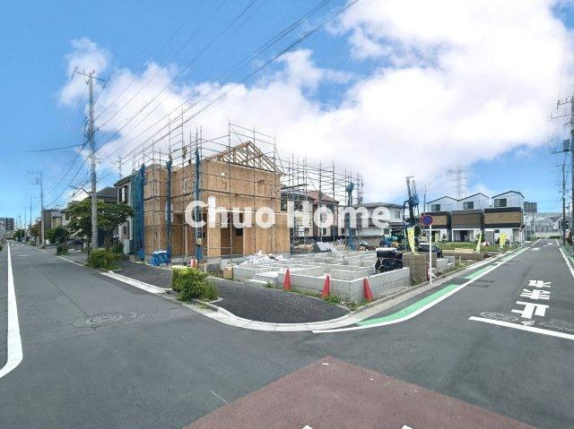 葛飾区細田4丁目新築分譲住宅の外観|現況写真