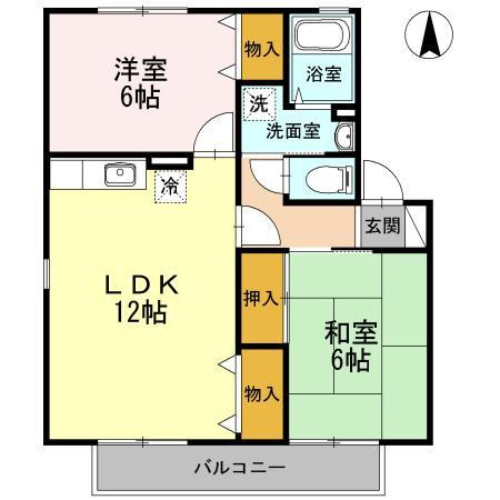 ピュアコートの間取り