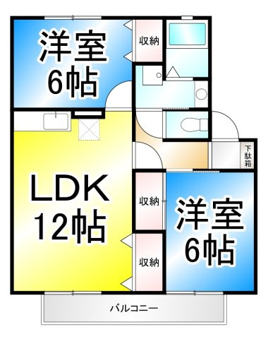 ピュアコートの間取り