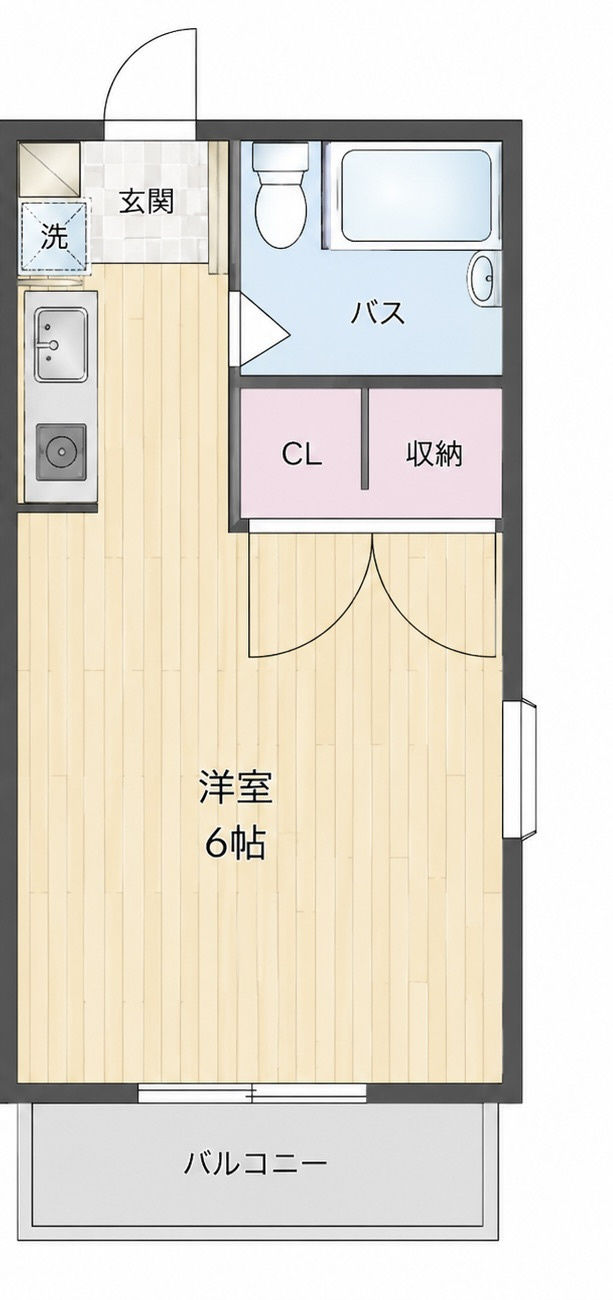 メゾン・ド・久米川の間取り