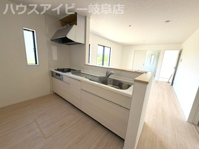 岐阜市今嶺新築建売全2棟！鏡島小学校・精華中学校！お車スペース3台以上可能！のキッチン|岐阜市今嶺新築建売全2棟！鏡島小学校・精華中学校！お車スペース3台以上可能！