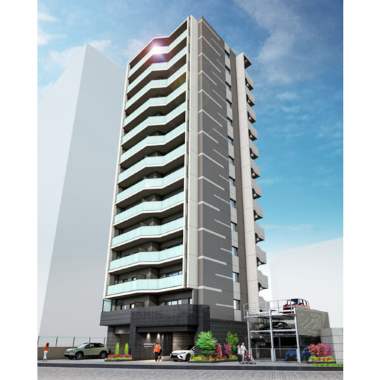 【外観パース】 | S-RESIDENCE高岳clarity(クラリティ)