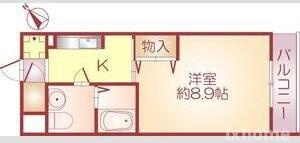 パストラル西中条の間取り