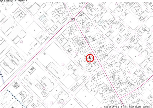 26/7/30ご成約　戸建　飛騨市古川町幸栄町　390万（2025/12/1新規、2026/4/30価格変更)の地図