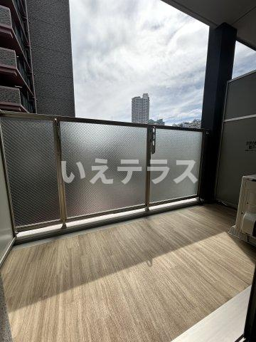 エスリード神戸兵庫駅アクアヴィラのバルコニー