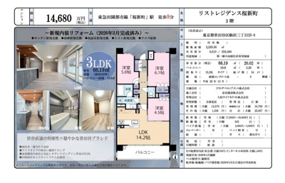 【その他】 | リストレジデンス桜新町　仲介手数料無料＋70万円現金プレゼント中