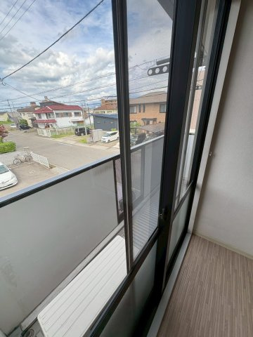 リバティー三津屋のバルコニー